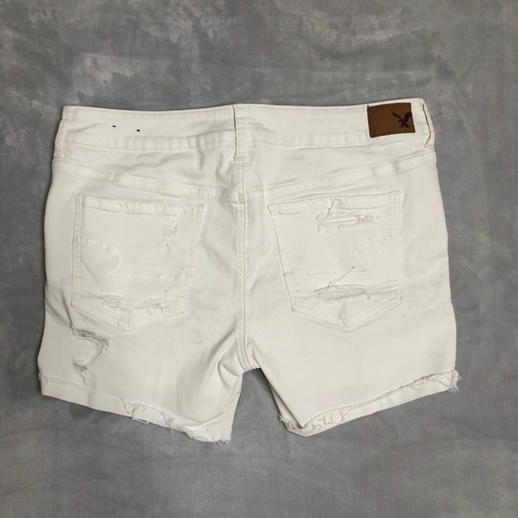 American Eagle AE Stretch Denim Mom Shorts - Picture 3 of 9